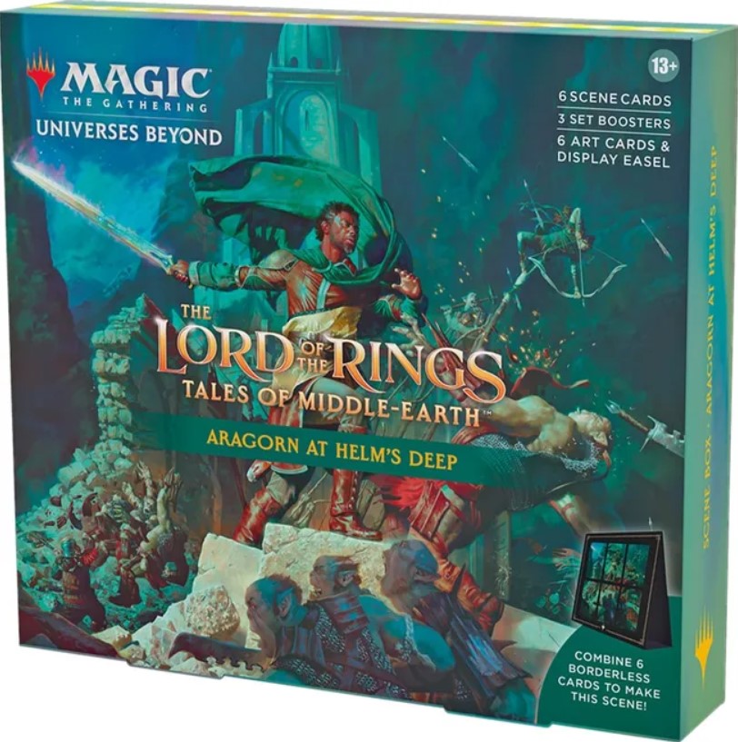The Lord of the Rings: Tales of Middle-earth Scene Box - Aragorn at Helm's Deep