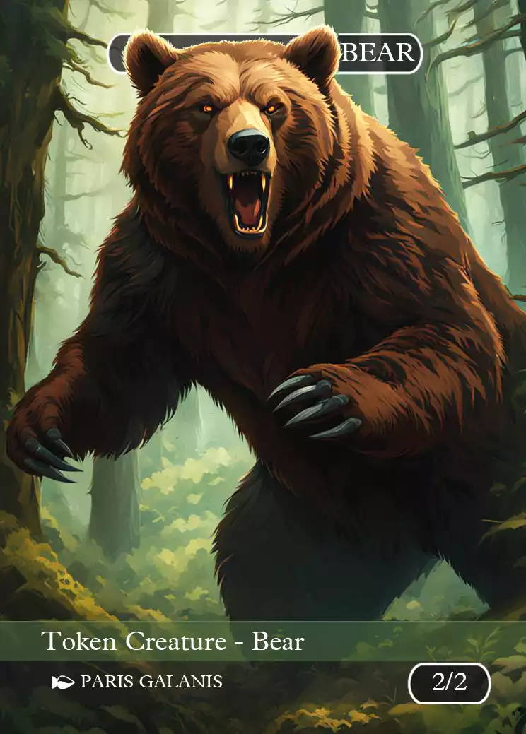 Bear Token Green 2_2