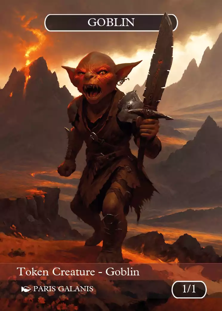 Goblin Token Red 1_1 Version 2