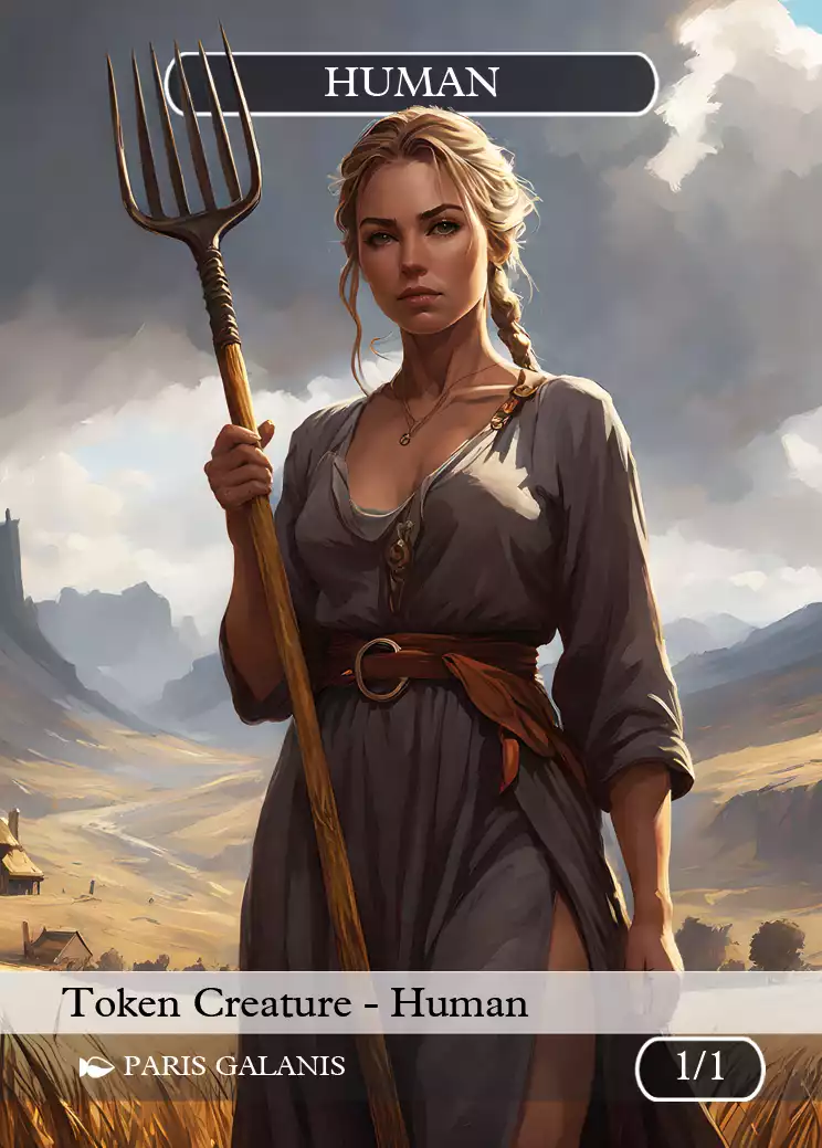 Human Token White 1_1 Version 1