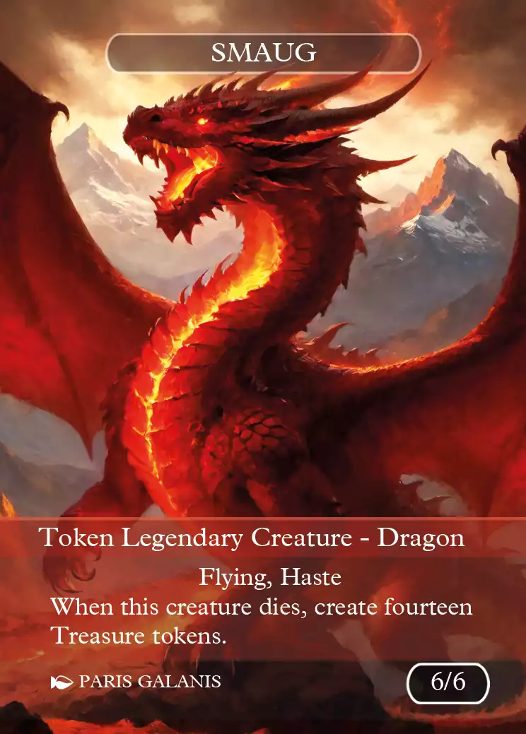Smaug Token Red 6_6