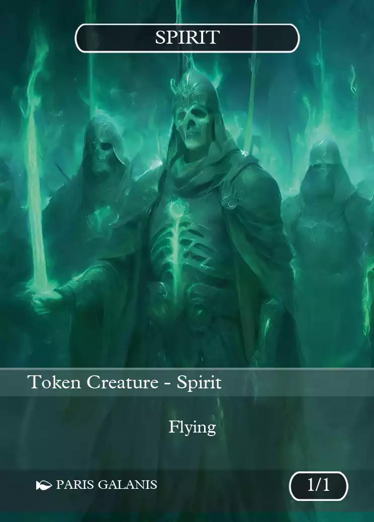 Spirit Token White 1_1 Version 1 Spirit Token White 1_1 Version 1