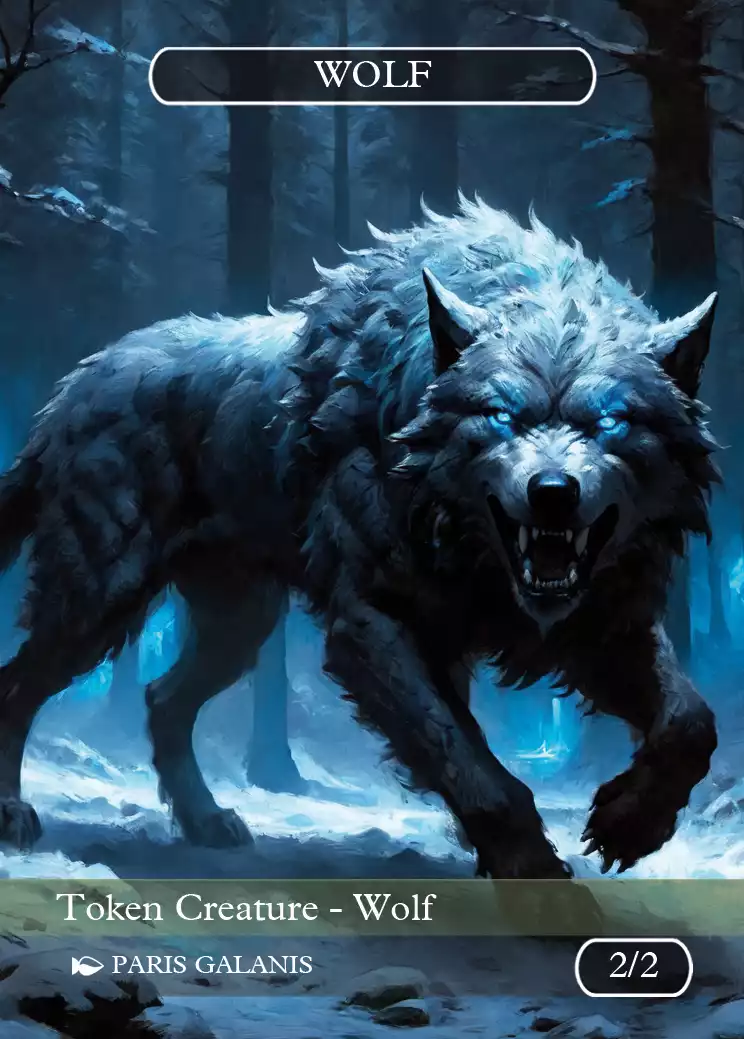 Wolf Token Green 2_2 Version 1