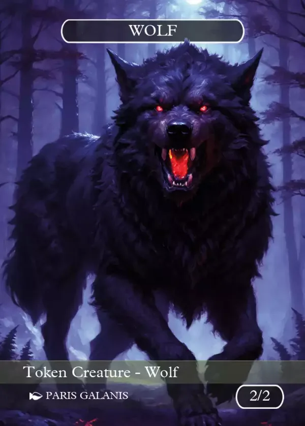 Wolf Token Green 2_2 Version 2