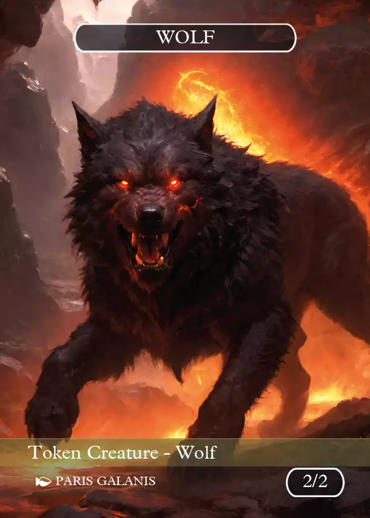 Wolf Token Green 2_2 Version 4