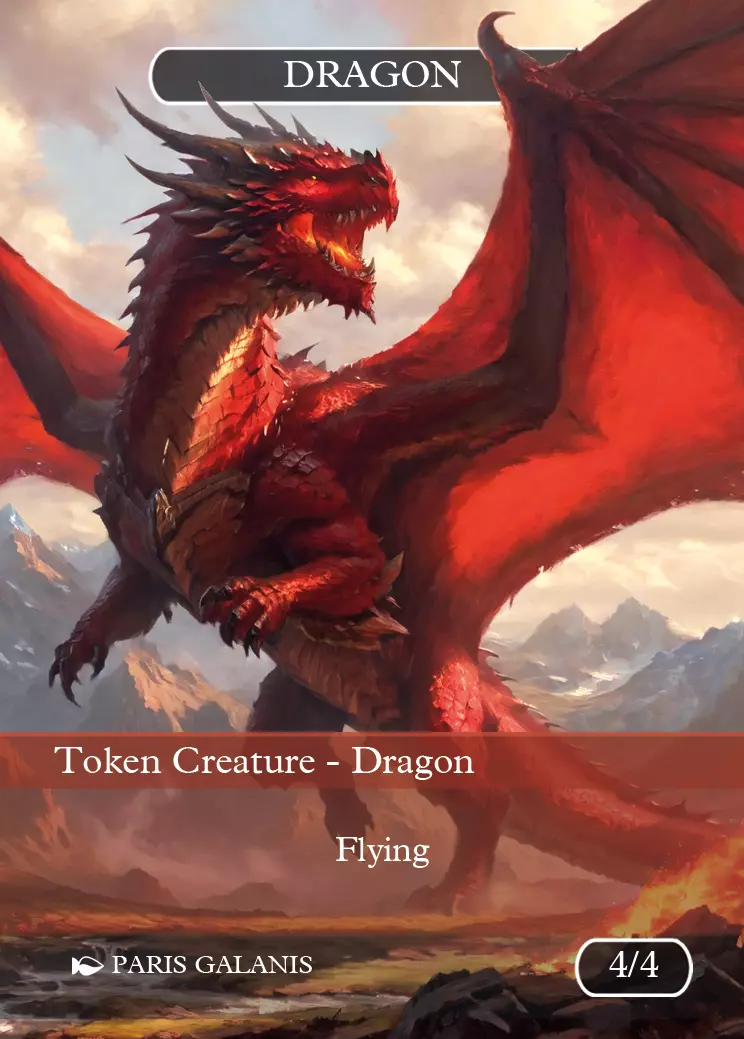 Dragon Token Red 4_4 Version 1