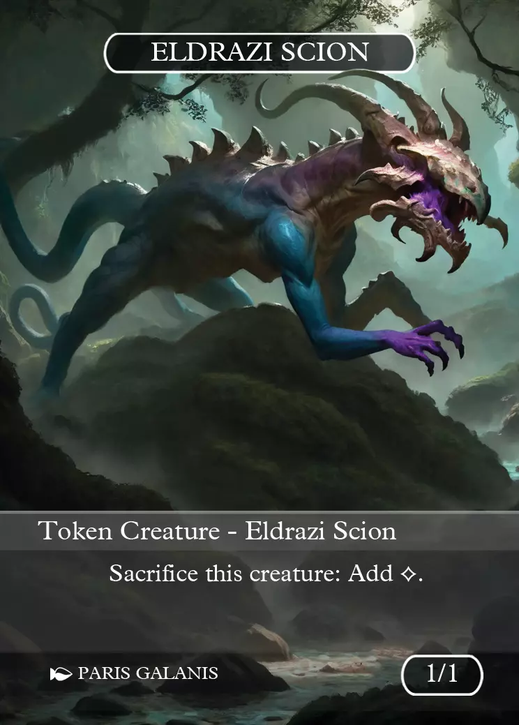 Eldrazi Scion Token Colorless 1_1 Version 1 Eldrazi Scion Token Colorless 1_1 Version 1