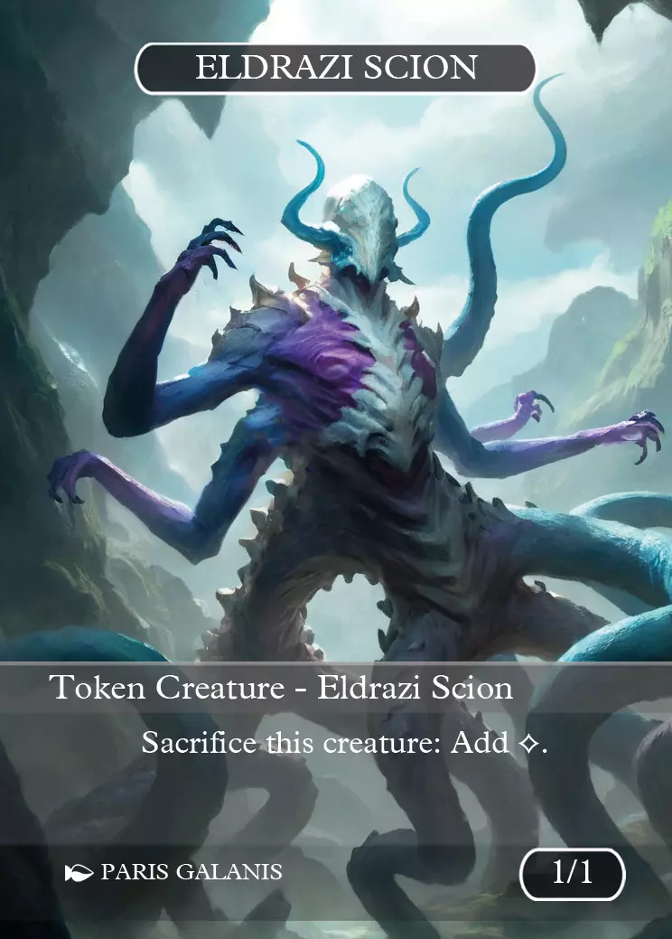 Eldrazi Scion Token Colorless 1_1 Version 2 Eldrazi Scion Token Colorless 1_1 Version 2