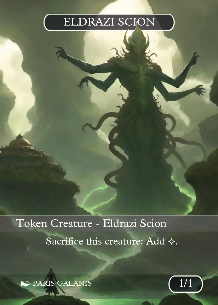 Eldrazi Scion Token Colorless 1_1 Version 3 Eldrazi Scion Token Colorless 1_1 Version 3