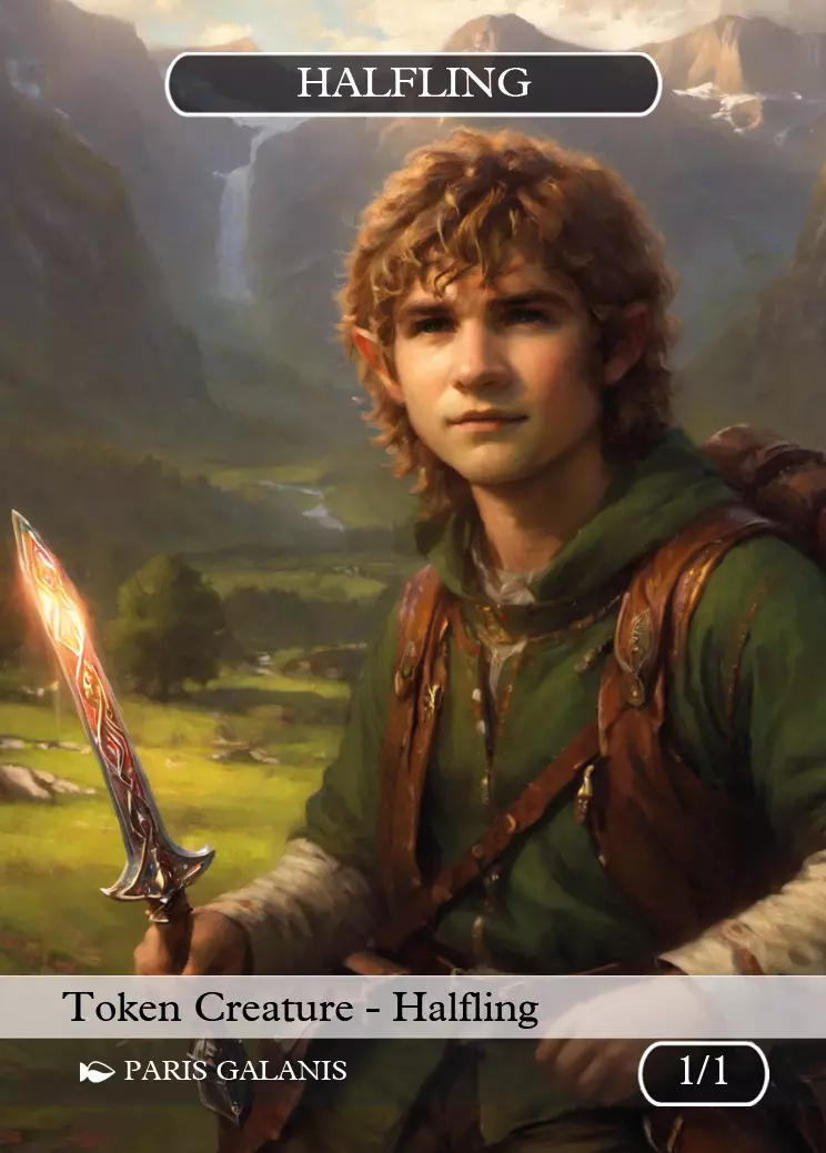 Halfling Token White 1_1 Version 1 Halfling Token White 1_1 Version 1