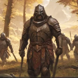 Orc Army Token (Black 0/0) (V.2)