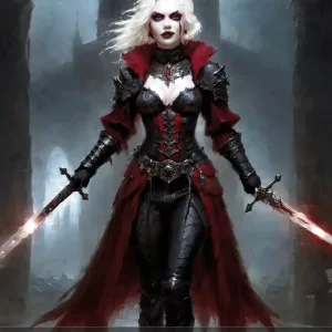 Vampire Token (Black 1/1) (V.4)