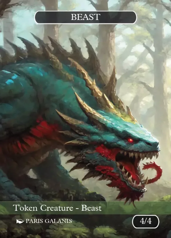 Beast Token (Green 4/4)