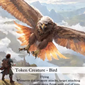 Bird Token White 3_3 Attacks
