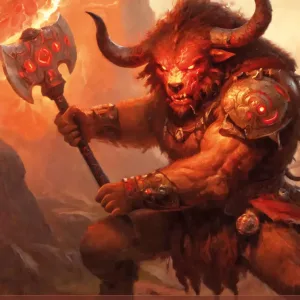 Minotaur Token Red 2_3 Version 1
