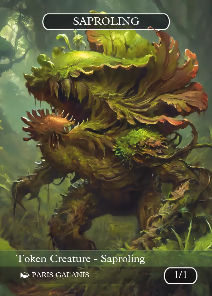 Saproling Token Green 1_1 Version 2 Saproling Token Green 1_1 Version 2