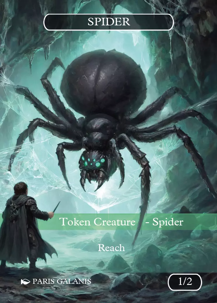 Spider Token Green 1_2 Spider Token Green 1_2