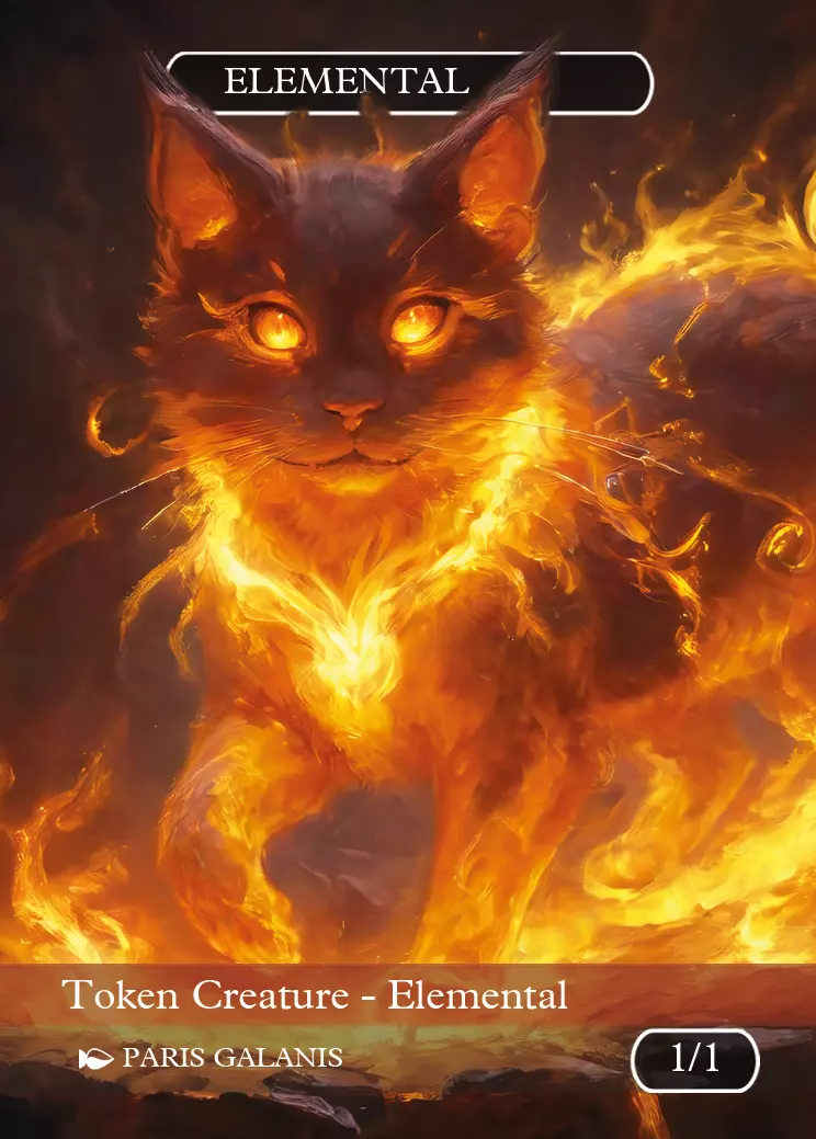 Elemental Token Red 1_1 Version 1 Elemental Token Red 1_1 Version 1