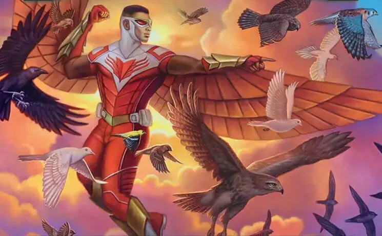 Falcon and Redwing