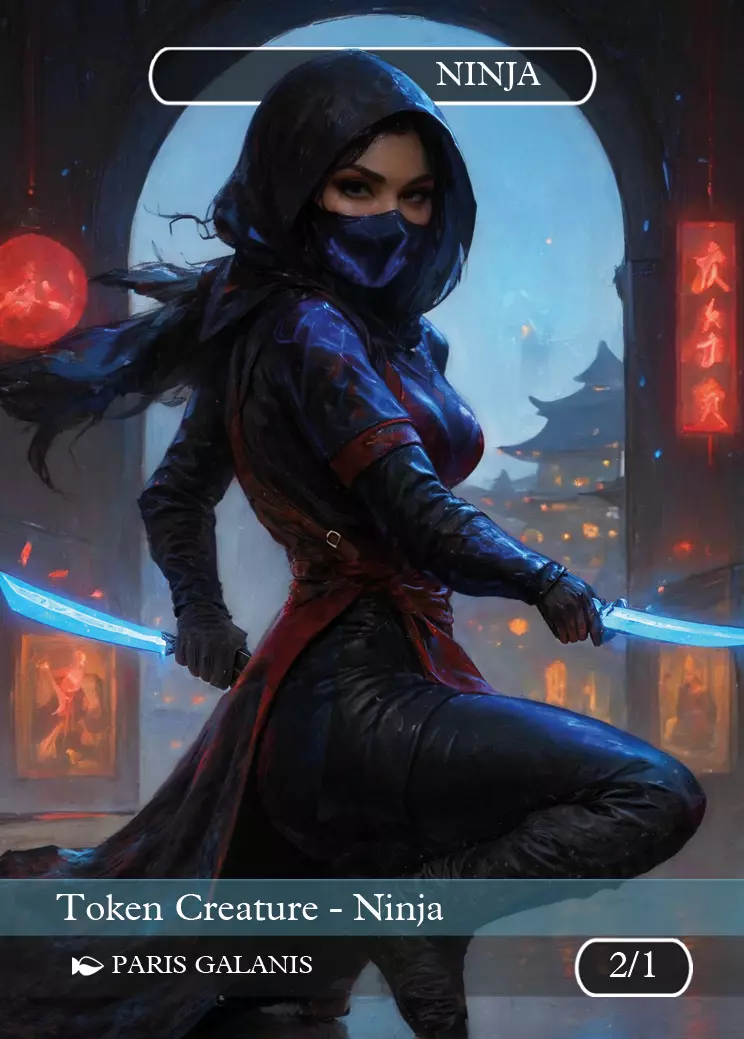 Ninja Token Blue 2_1 Ninja Token Blue 2_1