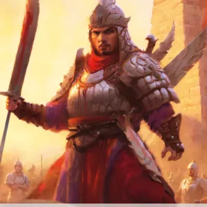 Warrior Token White 1_1 Version 1